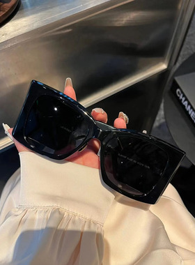 欧美风方形防晒女网红墨镜