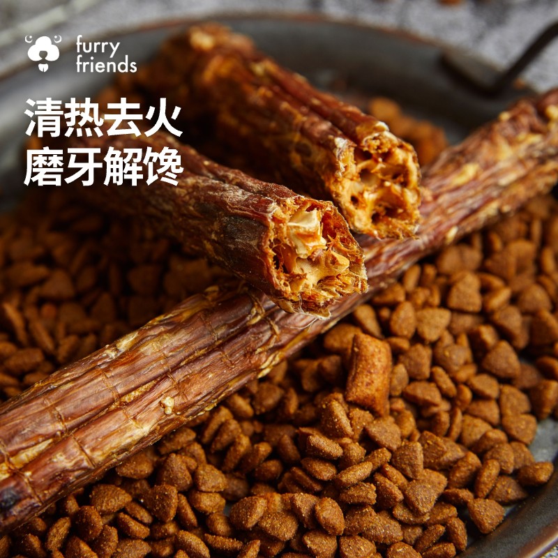 手工自制狗狗零食烘风干鸭脖磨牙棒小型狗犬宠物零食奖励营养食品 - 图3