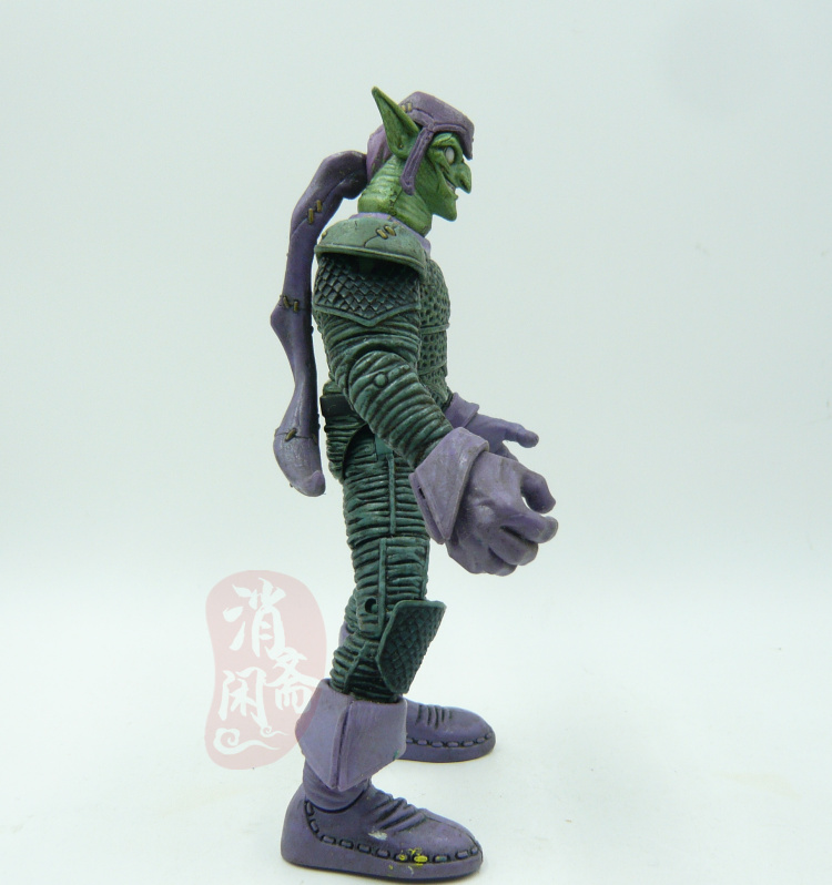 6寸 Toybiz 绿魔Green Goblin 蜘l蛛侠反派 第7代 可动人偶 20022 - 图3