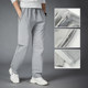 Sports pants simple large size straight black casual trousers
