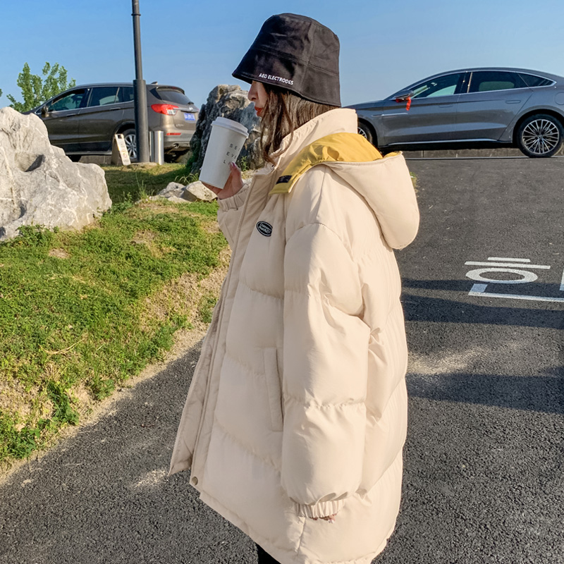 短款羽绒韩版宽松秋冬季新款面包服 缪蔓棉衣/棉服