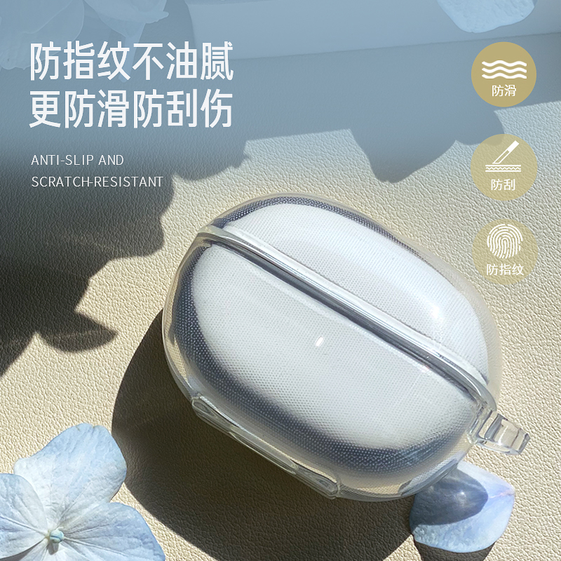 【保护套配件】iKF-Mini4耳机保护套TPU透明防摔卡通软壳赠品使用-图0