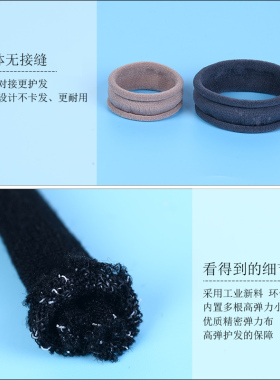 饰品高弹力发绳扎马尾韩国橡皮筋