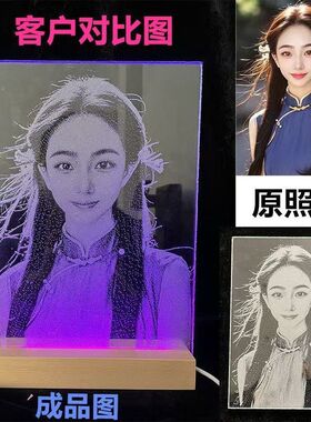 送礼物！锤子画玻璃画琉璃画高级感礼物送女友桌面摆件敲击玻璃画