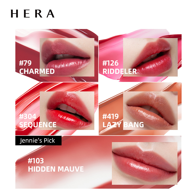 Hera/赫妍轻盈镜彩唇釉水润柔光唇蜜显色-图3