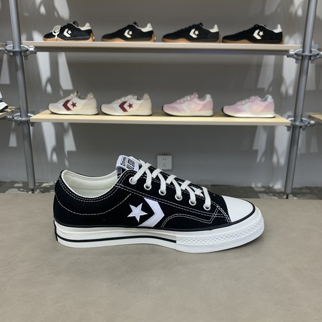 CONVERSE Converse Star Player men's and women's same classic versatile low-top lace-up canvas shoes A01607C