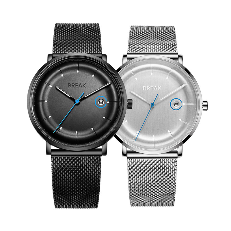 break情侣一对潮流创意正品手表 break国产腕表