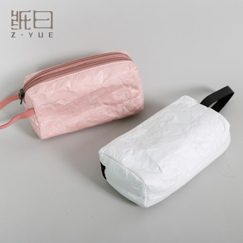 腕带手握包杜邦纸手机包小方包手拿手拎包手腕包女包超轻随身小包 - 图2