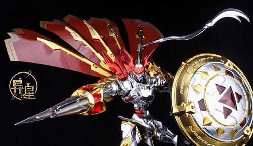异星 Figure-rise FRS红莲骑士兽 公爵兽 红莲骑士兽电镀版 - 图1