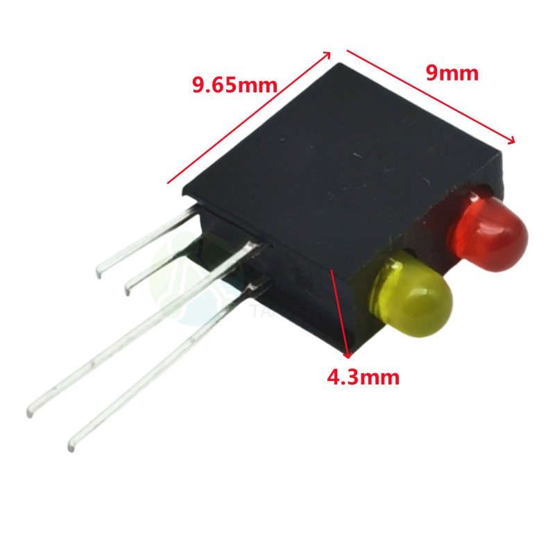 双孔3mmLED灯座含灯珠90度弯脚PCB固定座f3指示led灯珠带2孔灯座,淘宝优惠券,粉丝福利购,淘宝优惠卷