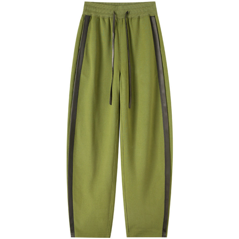 布琳达秋冬长绒棉抓绒保暖窄版阔腿裤女休闲运动卫裤宽松弯刀裤子,淘宝优惠券,粉丝福利购,淘宝优惠卷