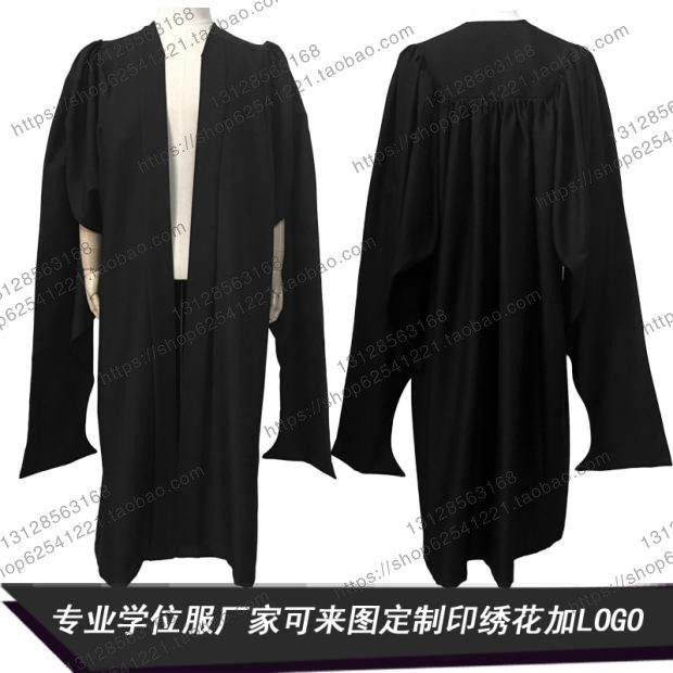 英国伯明翰大学硕士服学士服毕业服博士新款来图定制量大优惠-图3