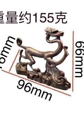 复古实心四象四方之灵四灵神君白虎朱雀星宿信仰风水神器法宝摆件