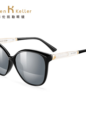 墨镜优雅风大框圆脸近视太阳镜