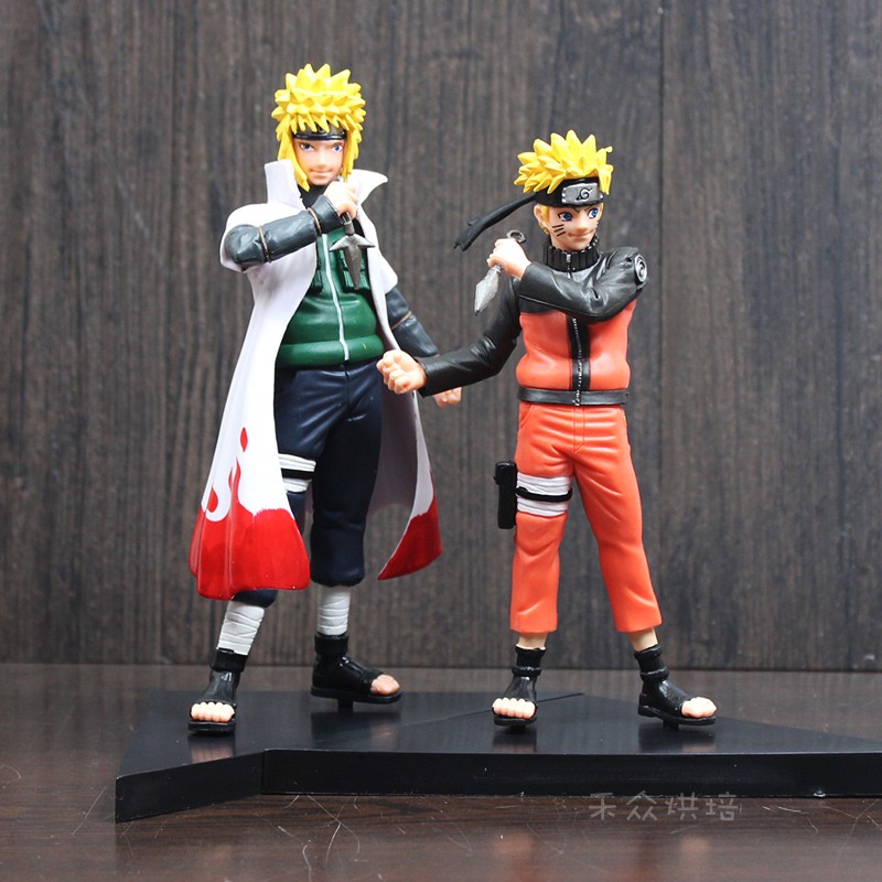 鸣人佐助小樱卡卡西手办公仔摆件模型男孩生日蛋糕装饰插件插牌 - 图2