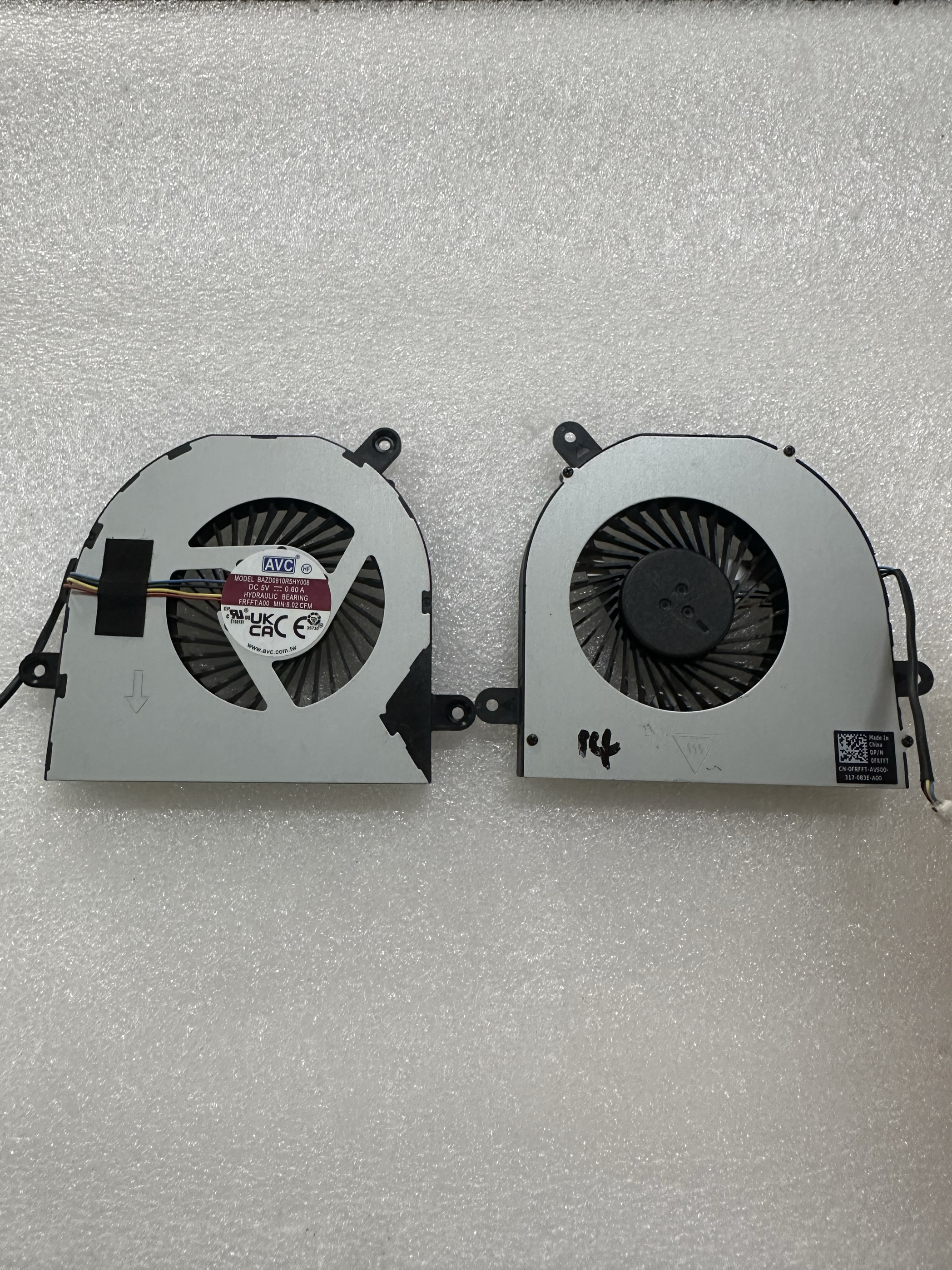 适用 D0Y80 FRFFT Dell Inspiron 7710 5410 风扇BAZD0810R5HY008 - 图0