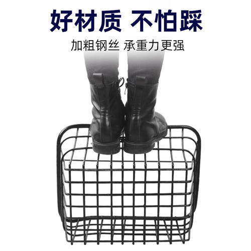 mtetem自行车后车筐山地车篮儿童折叠车后置篮子放书包单车后篮筐 - 图2