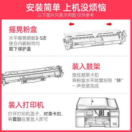 适用惠普HP LaserJet Pro CM1415fn color MFP硒鼓CM1415fnw墨粉盒CE861A/862A晒鼓HP 1415墨鼓CE320A碳粉盒-图2