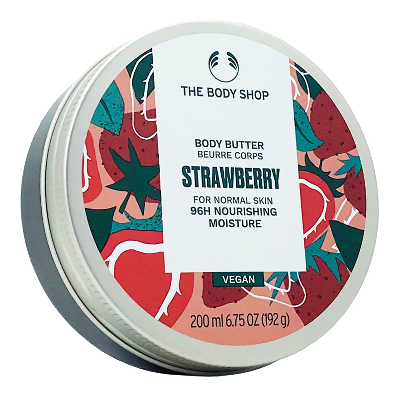 THE BODY SHOP草莓橄榄身体滋养霜身体乳香体保湿200ml多款黄油