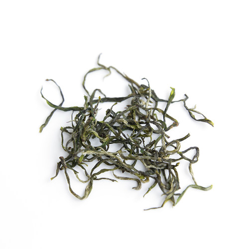 霄坑野生茶明前绿茶2026新茶池州肖坑毛峰茶罐装高山茶叶100g散装 - 图1