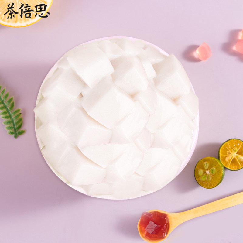 椰子冻椰浆果冻海南椰奶冻免煮即食布丁生打椰椰冻奶茶店专用原料_虎窝淘
