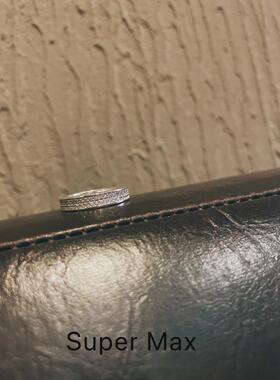 韩国进口重工微镶锆石小众925