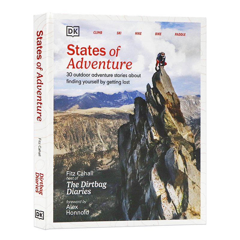 DK冒险状态关于迷失自我的故事英文原版 States of Adventure Stories About Finding Yourself by Getting Lost 激励自己精装书籍