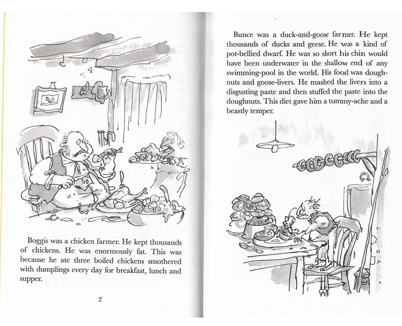 190元8件 Roald Dahl Collection罗尔德达尔英文原版小说Matilda玛蒂尔达了不起的狐狸爸爸查理巧克力工厂好心眼巨人 文学英语阅读