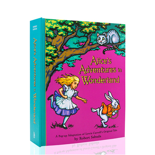 Alice's Adventures in Wonderland Pop Up 爱丽丝梦游仙境奇遇记英文原版 3d立体书 儿童读物 电影周边 爱丽丝漫游奇境记绘本收藏 - 图0