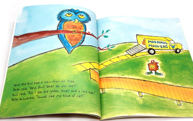 Pete the Cat original English picture book Good Character Development