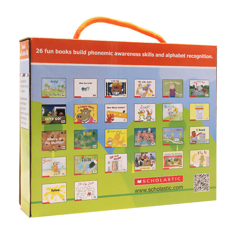 ReadingLine Sound and Letter Kit+CD 字母与发音套装盒装 英文原版绘本 零基础入门 原版CD 美国学乐scholastic出品