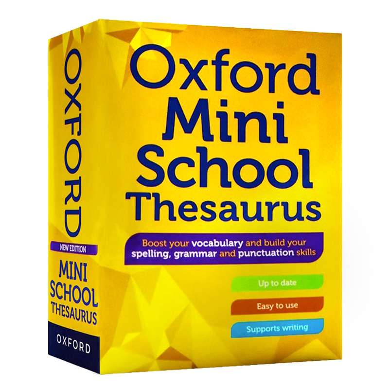 2023年新版牛津迷你学校词库英文原版 Oxford Mini School Thesaurus进口原版英语书籍OUP Oxford出版Oxford Dictionaries著作-图3