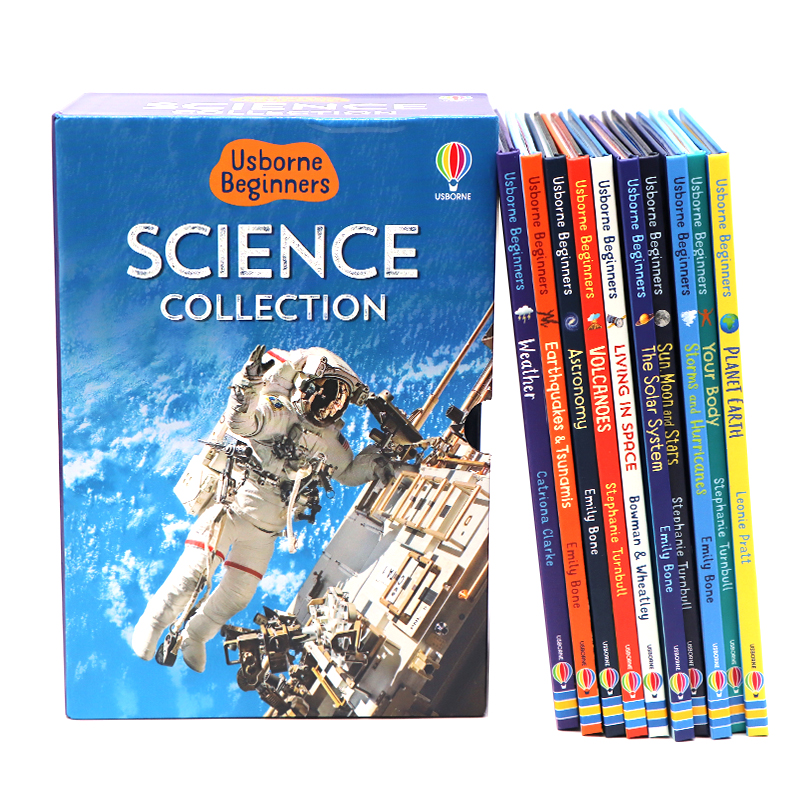 Usborne尤斯伯恩初学者系列 初探科学/自然/历史/动物/世界 Beginners Science 10册套装 英文原版绘本 少儿科普 罗汉普顿大学推荐 - 图1