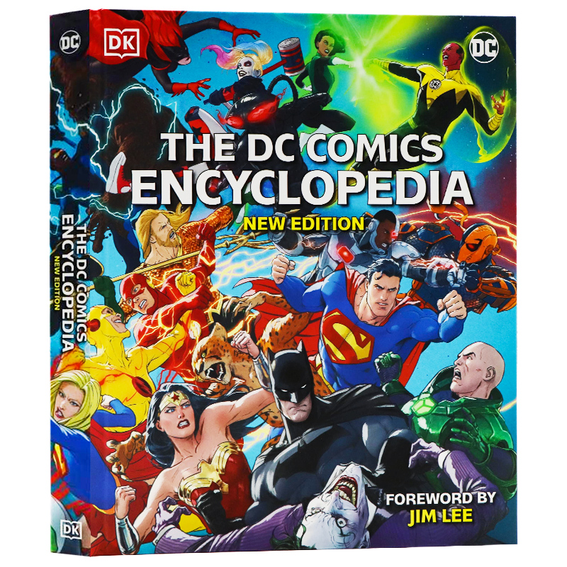 DC漫画百科全书新版 英文原版 The DC Comics Encyclopedia New Edition 多元宇宙 新版百科 Nick Jones 全彩插图绘本 精装大开 - 图3