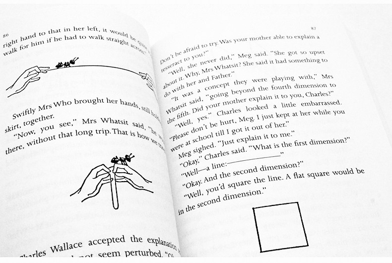 时间的折皱英文原版小说 A Wrinkle In Time 梅格时空大冒险  时间的皱纹 安徒生文学奖纽伯瑞金奖 儿童科幻小说蓝思指数740L