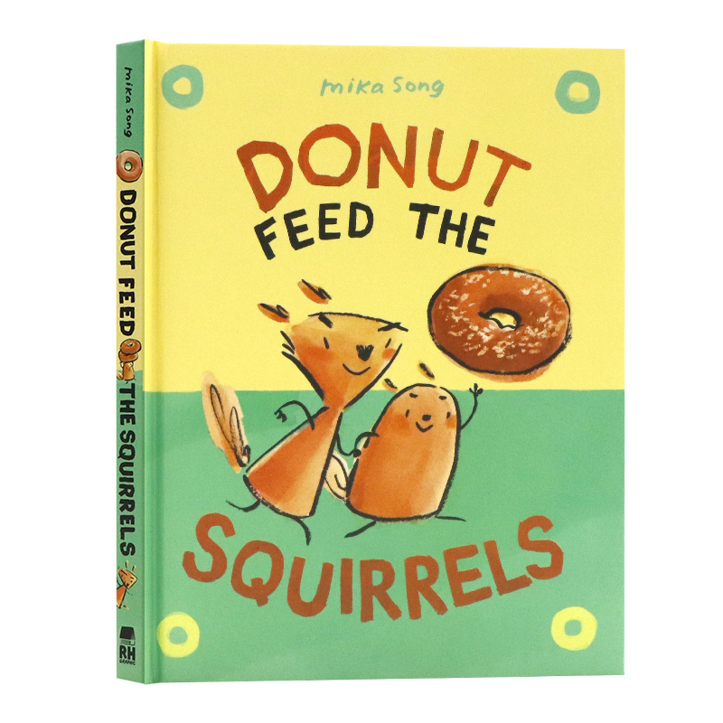 诺玛和贝利系列1 甜甜圈喂松鼠 英文原版绘本 Donut Feed the Squirrels 精装全彩漫画图画故事书 儿童小学生英语课外阅读学校推荐 - 图3