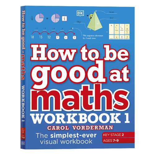 DK出版如何学好数学练习册1英文原版 How to be good at Maths Workbook1DK儿童职业技能小百科系列7-9岁STEM课程学习学科教辅 - 图3