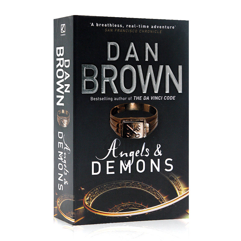 天使与魔鬼 Angels and Demons英文原版小说但丁密码 Dan Brown达芬奇密码前传The Da Vinci Code英文版 ...