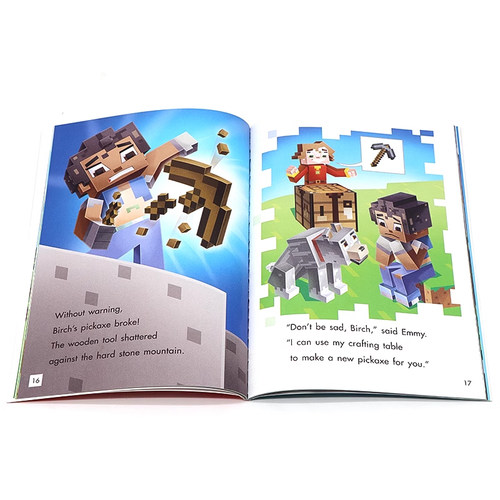 Minecraft Young Readers Level 2 我的世界分级读物2级6册 进口英文原版逃离幽冥生存模式儿童冒险游戏故事书 青少年课外英语阅读 - 图1