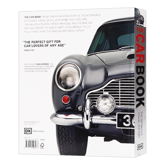 DK 자동차 백과사전 원문 영문 The Car Book 자동차 매뉴얼 Visual History 도감 양장본 대형 풀 컬러 페이지 아트 앨범 컬러 일러스트레이션 자동차 과학 백과사전 읽기