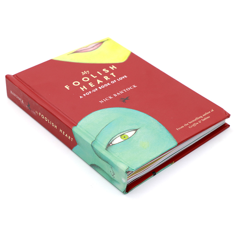 我盲目的心 爱的立体书 英文原版 My Foolish Heart A Pop-Up Book of Love 充满爱心的礼品书班托克标志性艺术风格精装3D立体绘本
