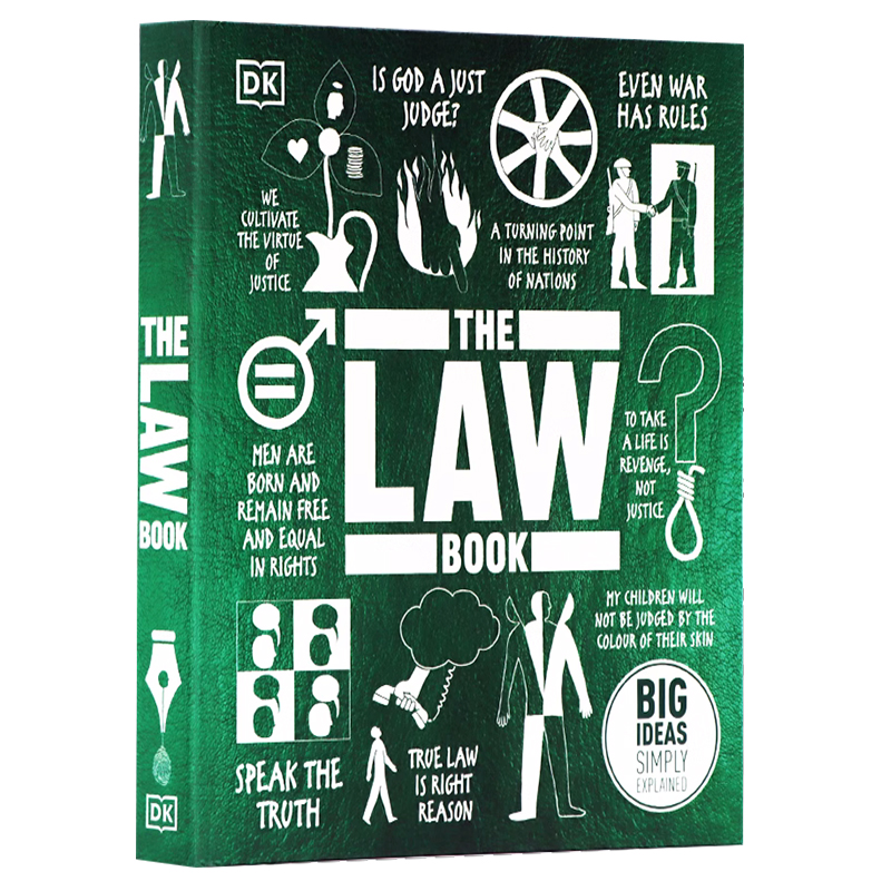 DK 法律手册:大想法的简单解释 进口英文原版 The Law Book : Big Ideas Simply Explained 社会法律知识科普读物 人文社科科普 - 图3