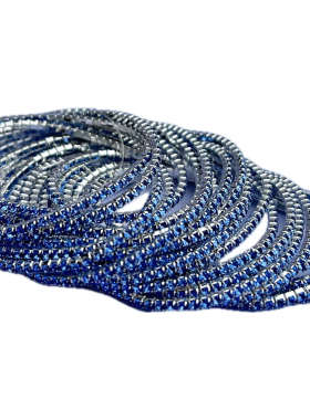 浅蓝金拼色百搭小配饰