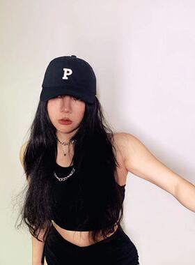 1996卡戴珊同款美式跳舞爵士鸭舌帽欧美街头棒球帽做旧刺绣帽子潮
