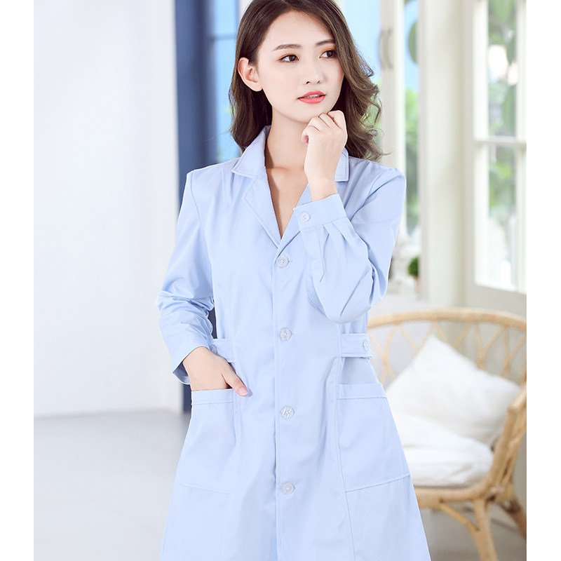 长袖美容院纹绣师粉色短袖护士服 迪塞雅医护制服