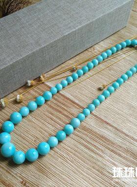 天河石项链礼物天然塔链