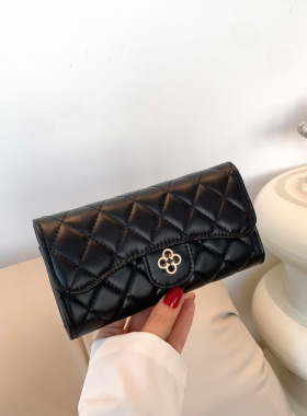 Women's Short Wallet Foldable Multi-Card Long Clutch