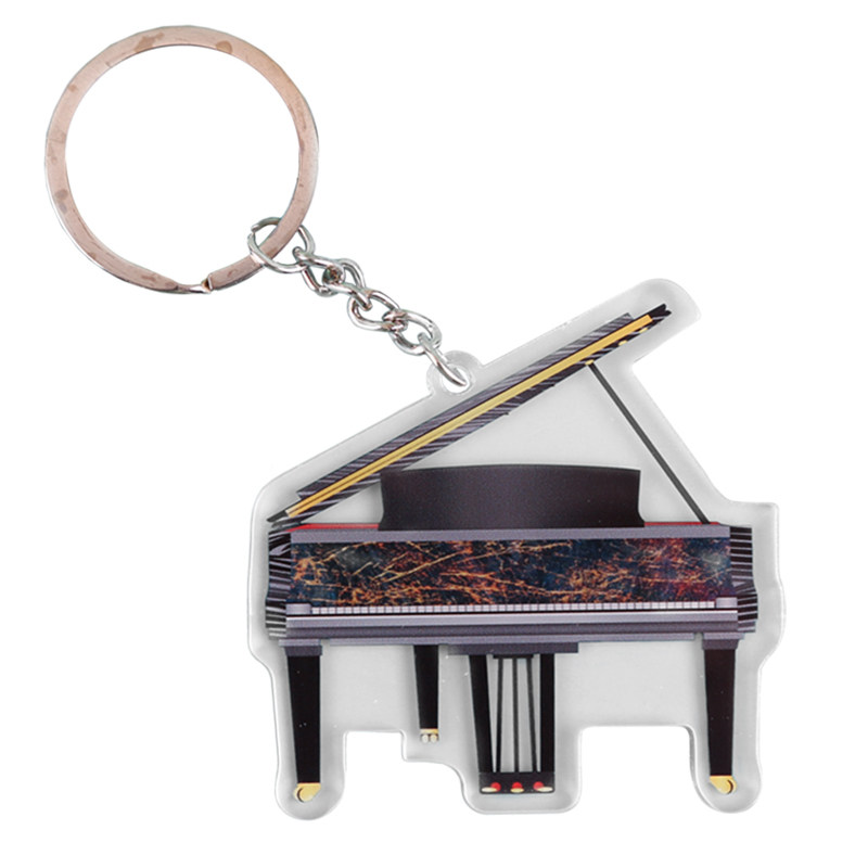 乐器钥匙扣创意钢琴小提琴吉他萨克斯亚克力书包挂件学生奖励礼品,淘宝优惠券,粉丝福利购,淘宝优惠卷