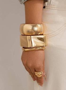 exaggeration 风braceletaccessories 2025菱形alloy 几何bracele