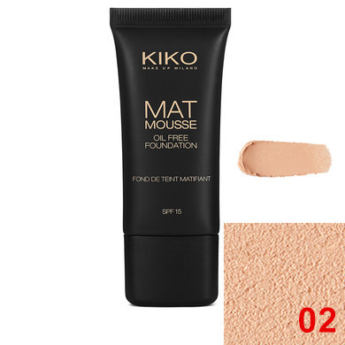 KIKO裸妆感matte控油慕斯粉底液SPF15意大利进口清仓处理买一送一-图1